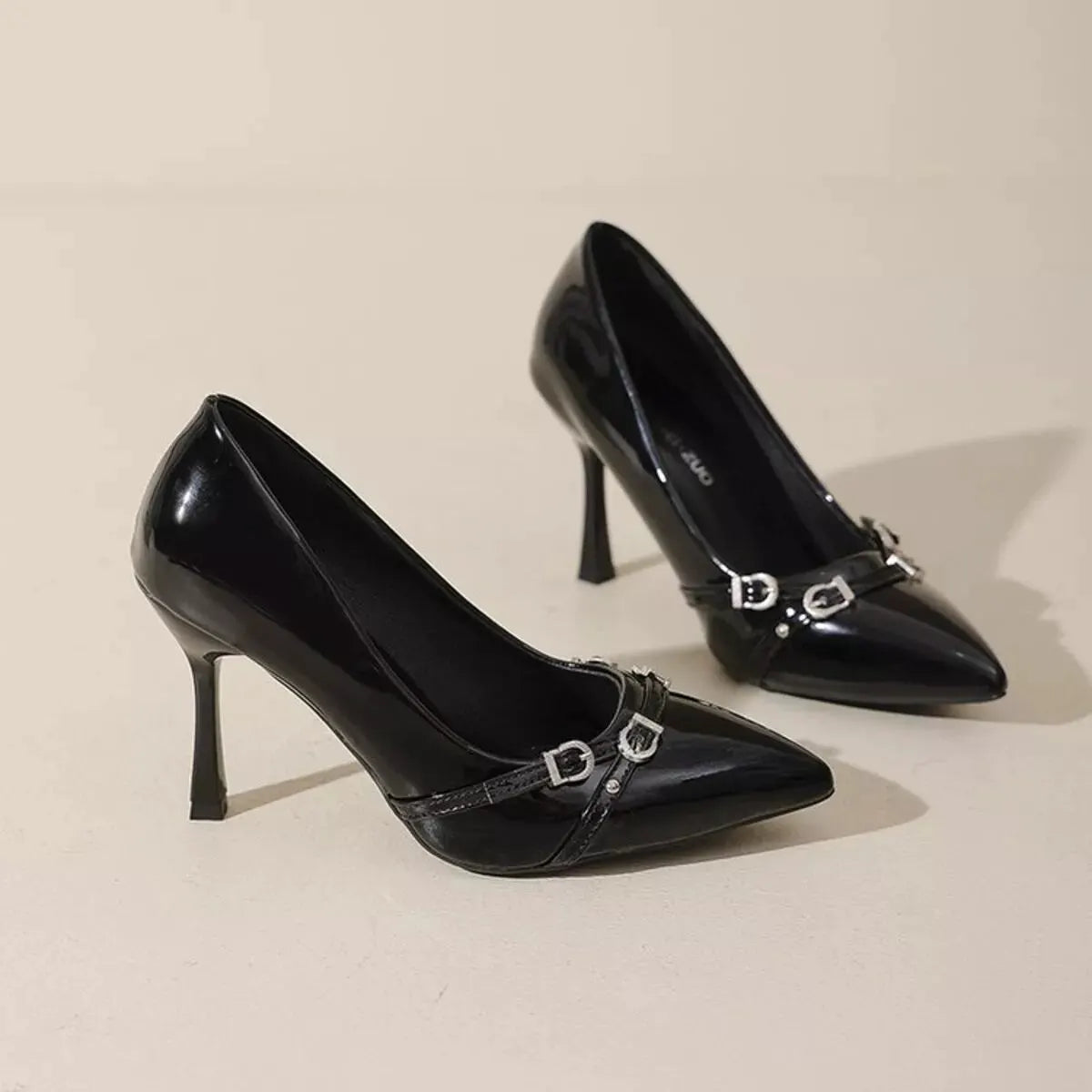Point Toe High Heels Pumps by Partner Label