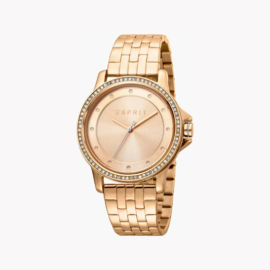 Esprit Women's Rose Gold Watch, Stainless Steel | Es1l140m0025 by ESPRIT