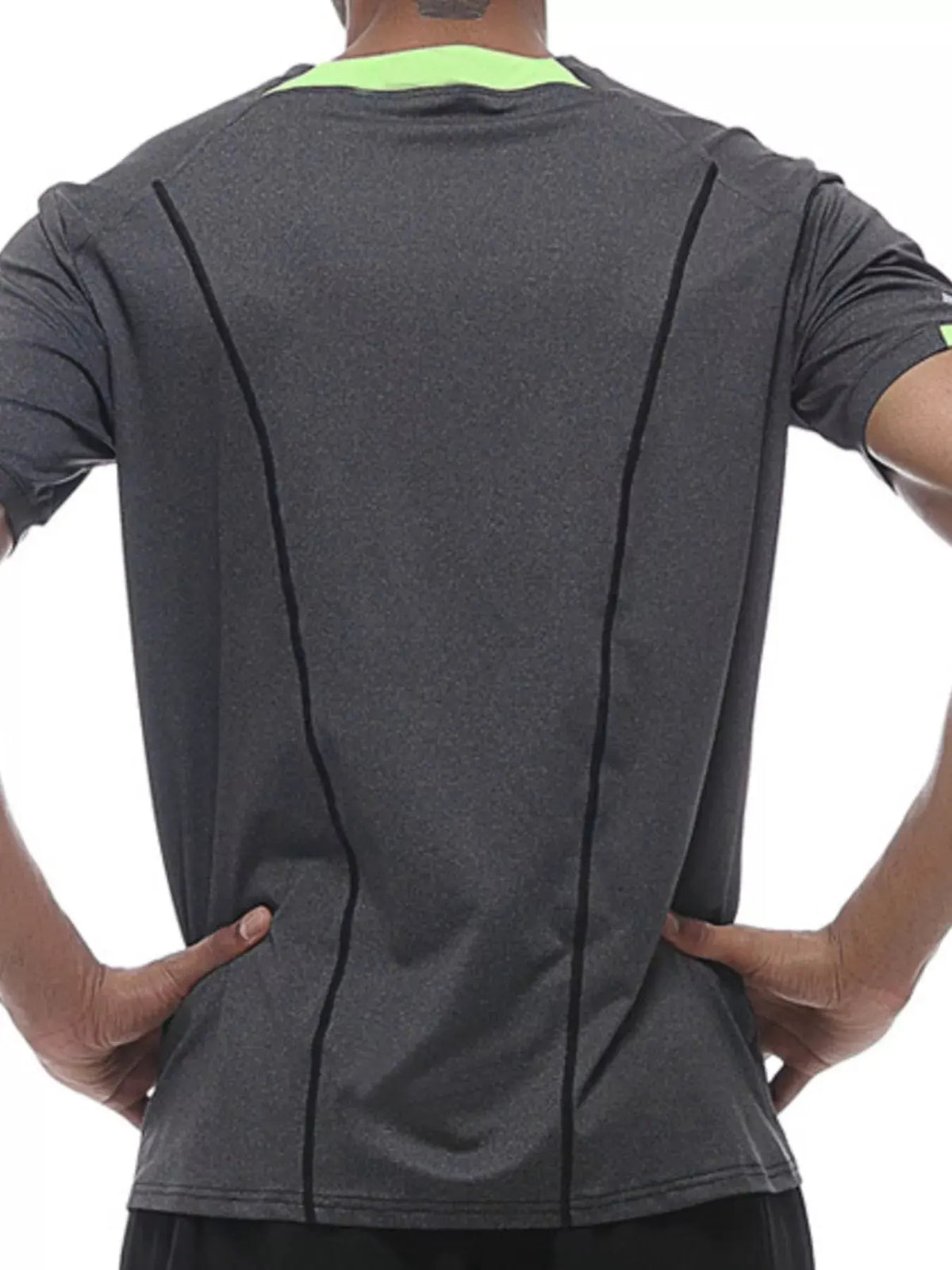 Men's Round Neck Quick-Dry Active T-Shirt by Partner Label
