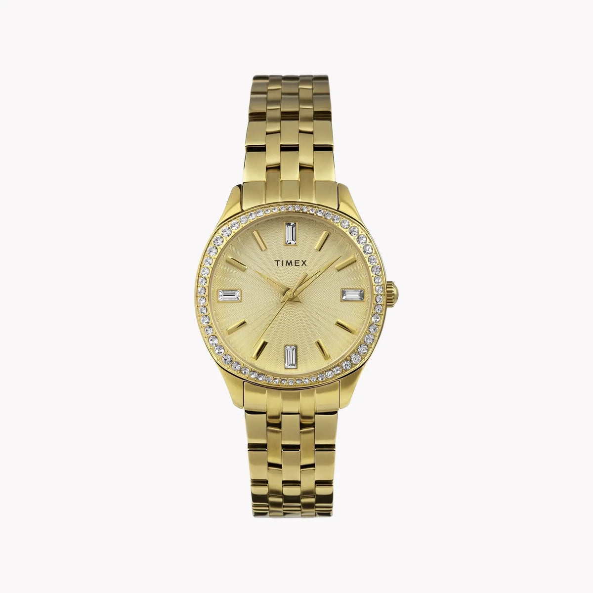Timex Women's Gold-Tone Watch, Gold Dial | Tw2w17600 by TIMEX