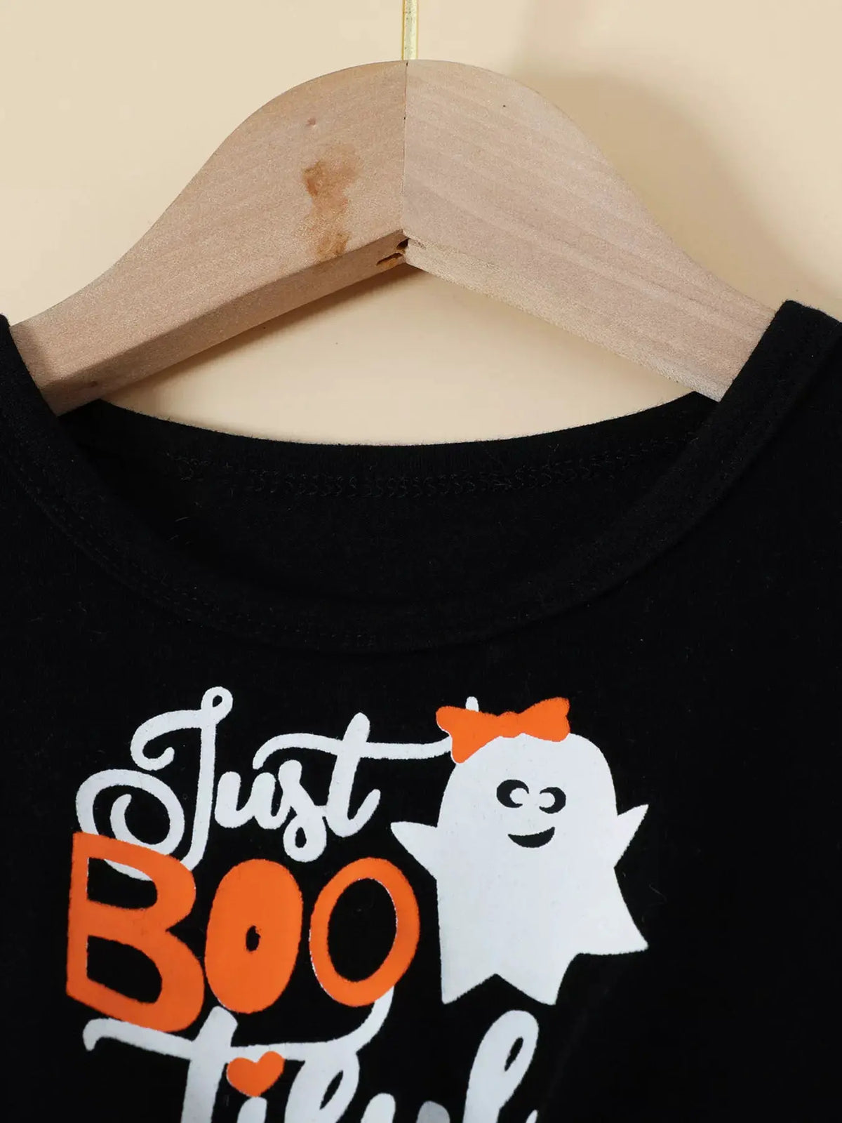 Children's Halloween Ghost Dress and Hooded Cape Set by Trendsi