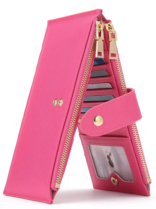 Zippered Long Wallet by Partner Label