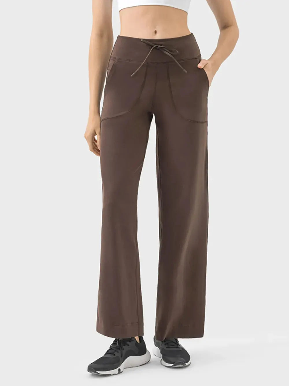 Millennia Drawstring Active Pants with Pockets by Millennia