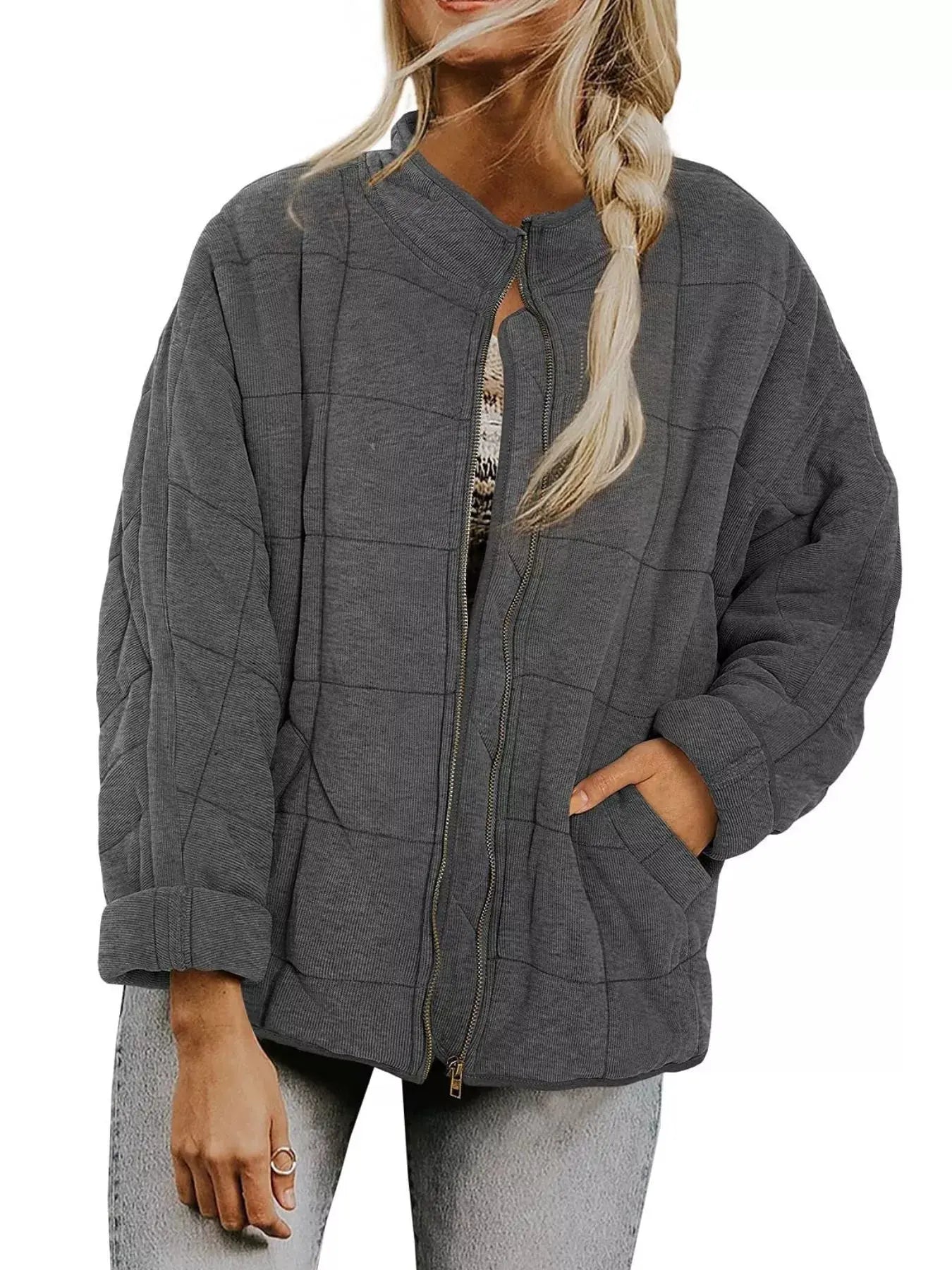 Quilted Zip Up Outerwear | Partner Labels Selection by Partner Label