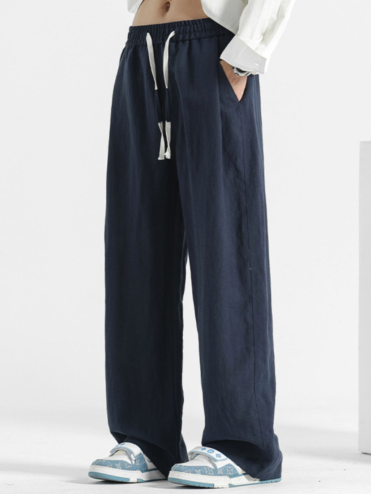 Men's Plus Size Casual Loose Fit Pants by Partner Label