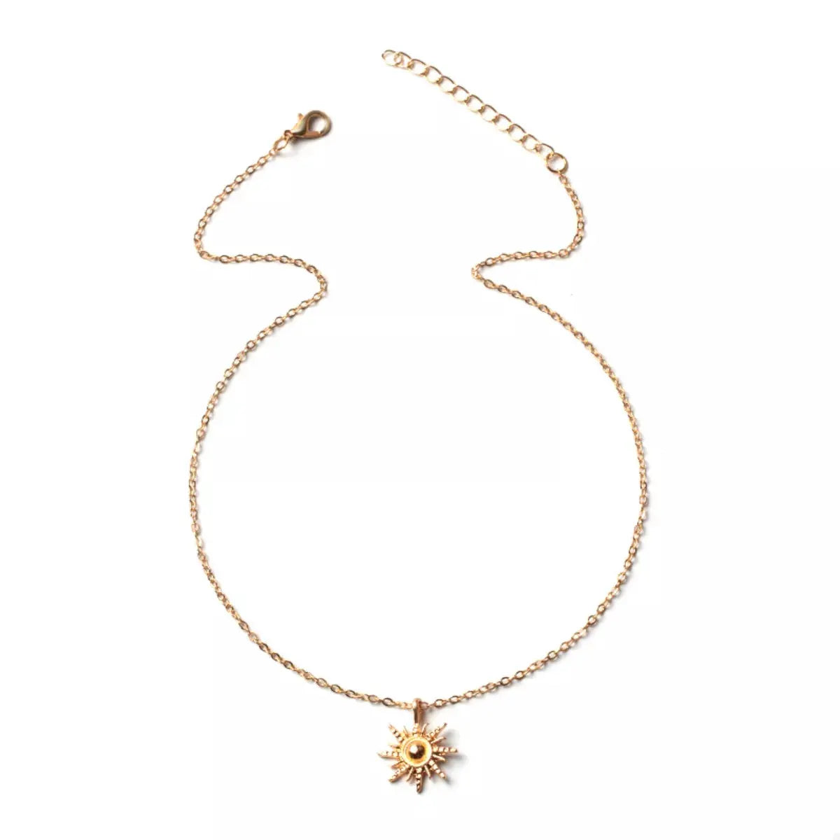 Sunburst Pendant Necklace by Partner Labels