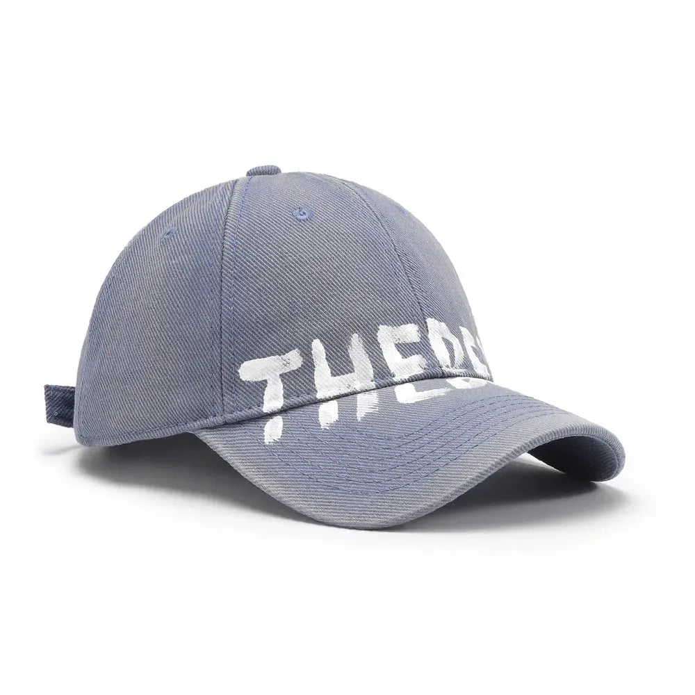 Letter Adjustable Baseball Cap by Partner Label