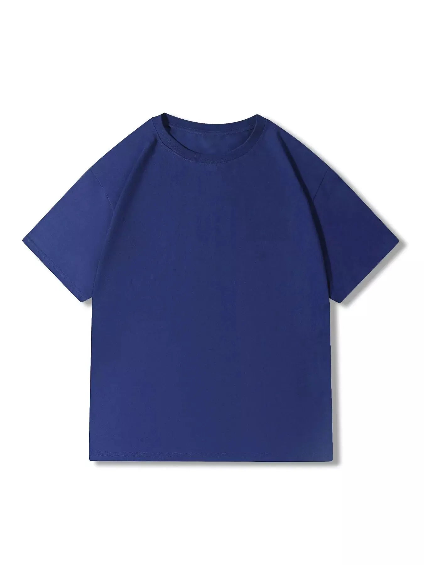 Men's Full Size Classic Crew Neck Solid Color T-Shirt Plus Size by Trendsi