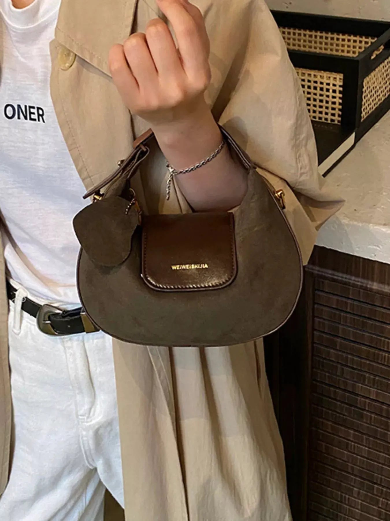Top Handle Crossbody Bag by Partner Label