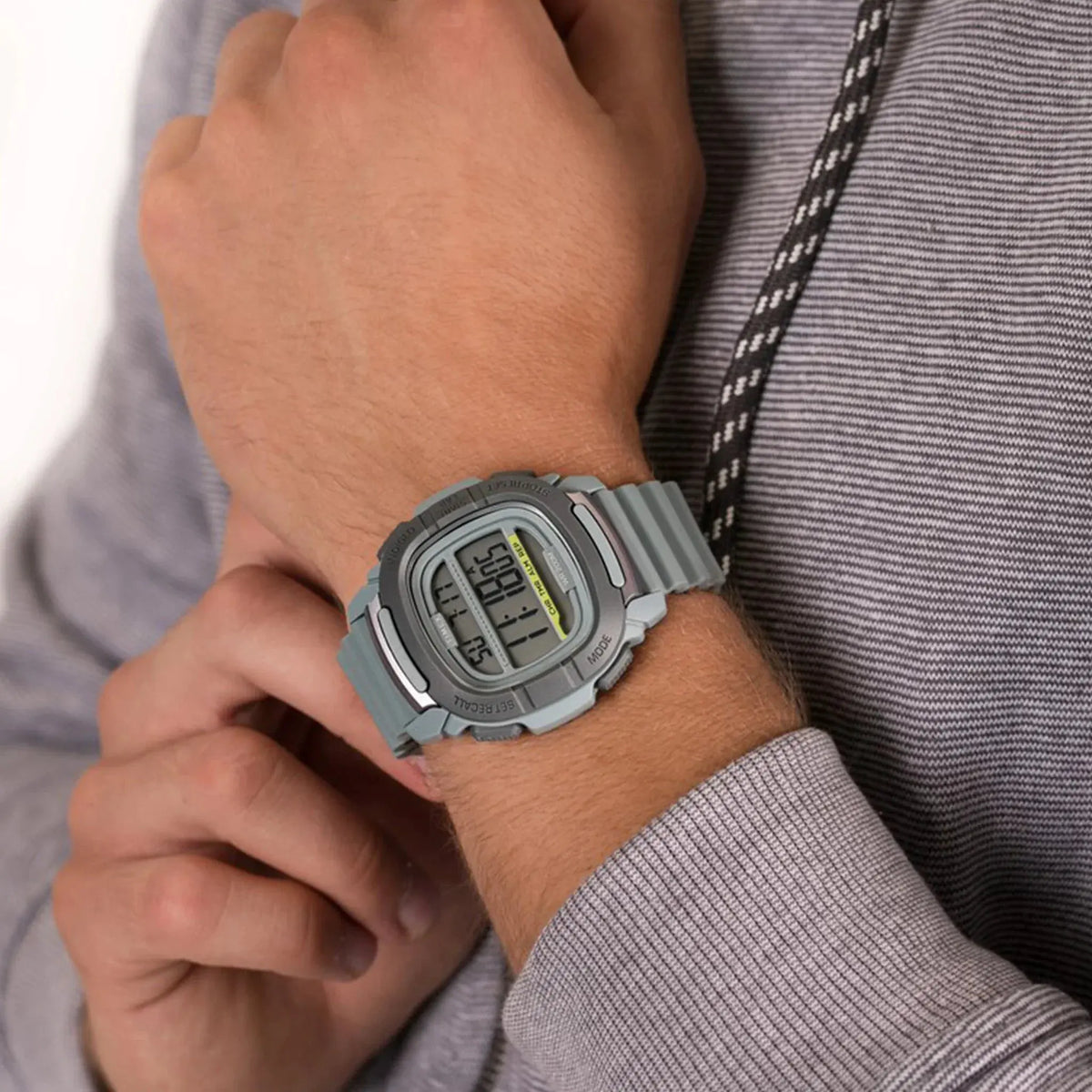 Timex Men's Blue Silicone Watch, Digital Dial | Tw5m35800 by TIMEX