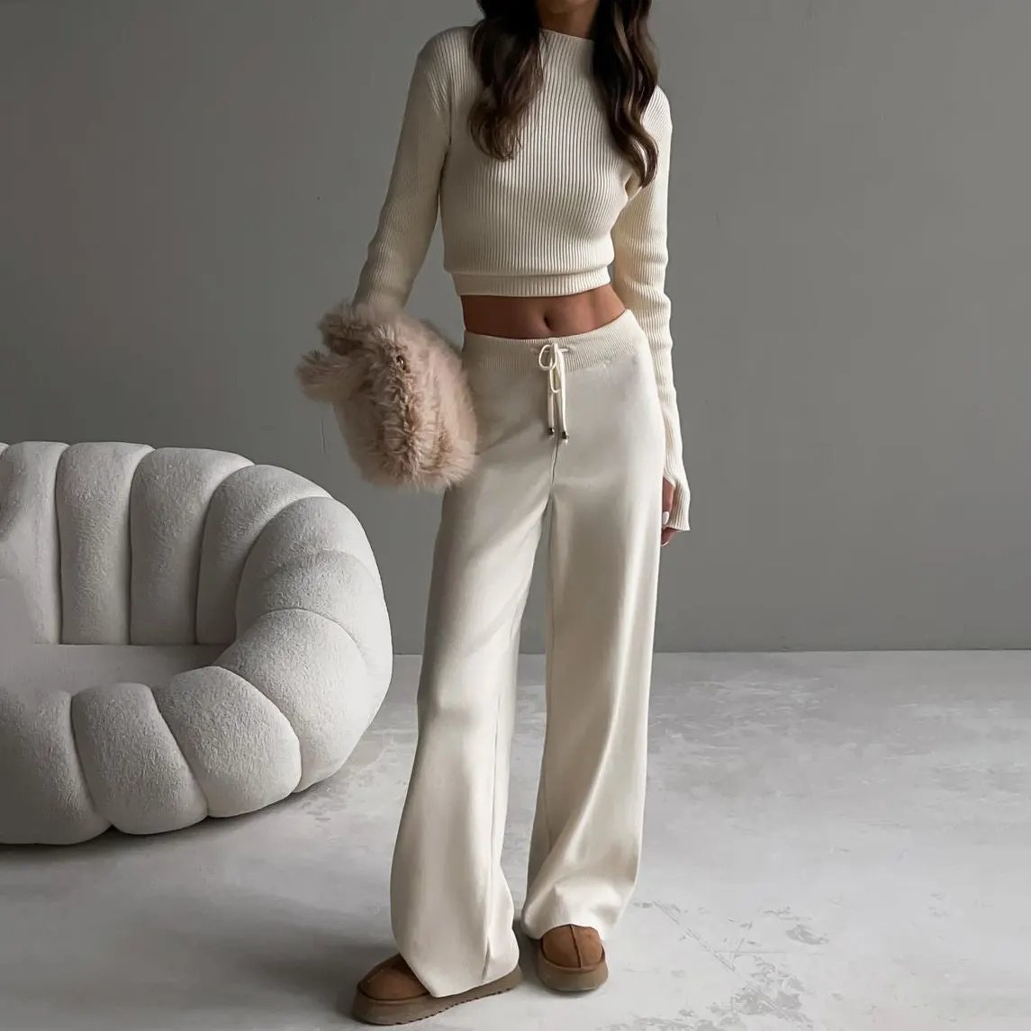 Women's Temperament Leisure Suit Long-sleeve Suit by Maiden-Art