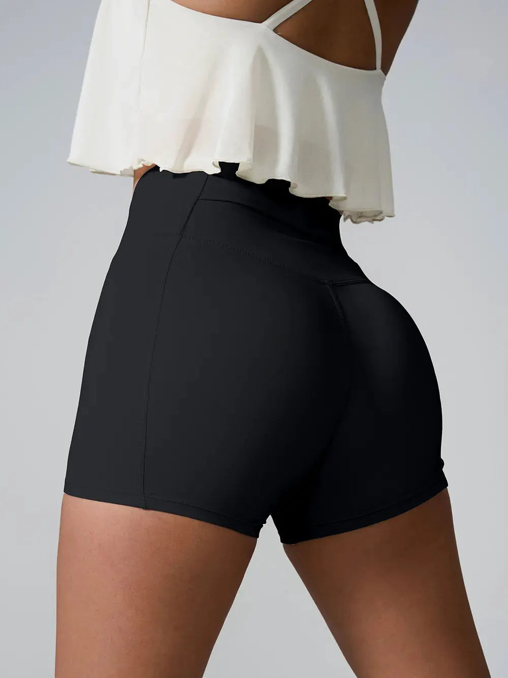 High Waist Active Shorts by Partner Label