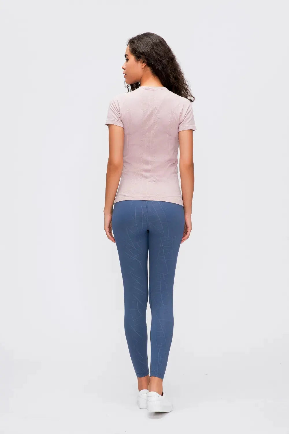 Millennia Round Neck Short Sleeve Active T-Shirt by Millennia