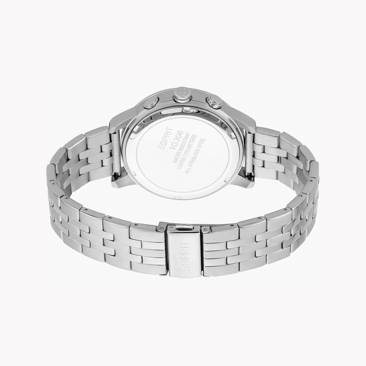 Esprit Men's Silver Stainless Steel Watch, Silver Dial | Es1g066m0075 by ESPRIT