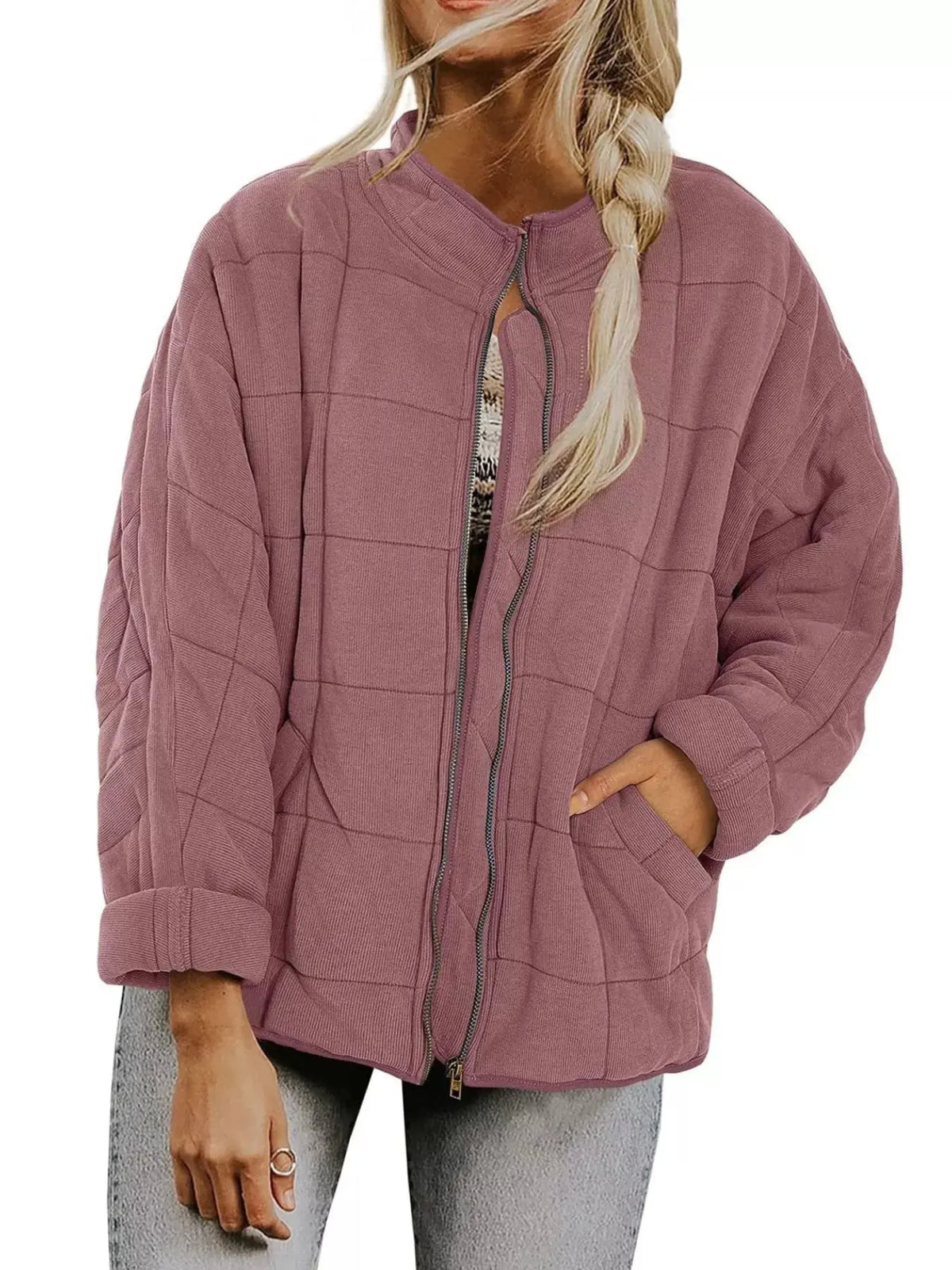 Quilted Zip Up Outerwear | Partner Labels Selection by Partner Label