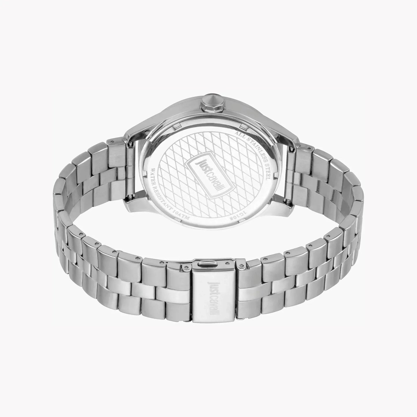 Just Cavalli Men's Silver Watch, Stainless Steel | Jc1g108m0055 by JUST CAVALLI