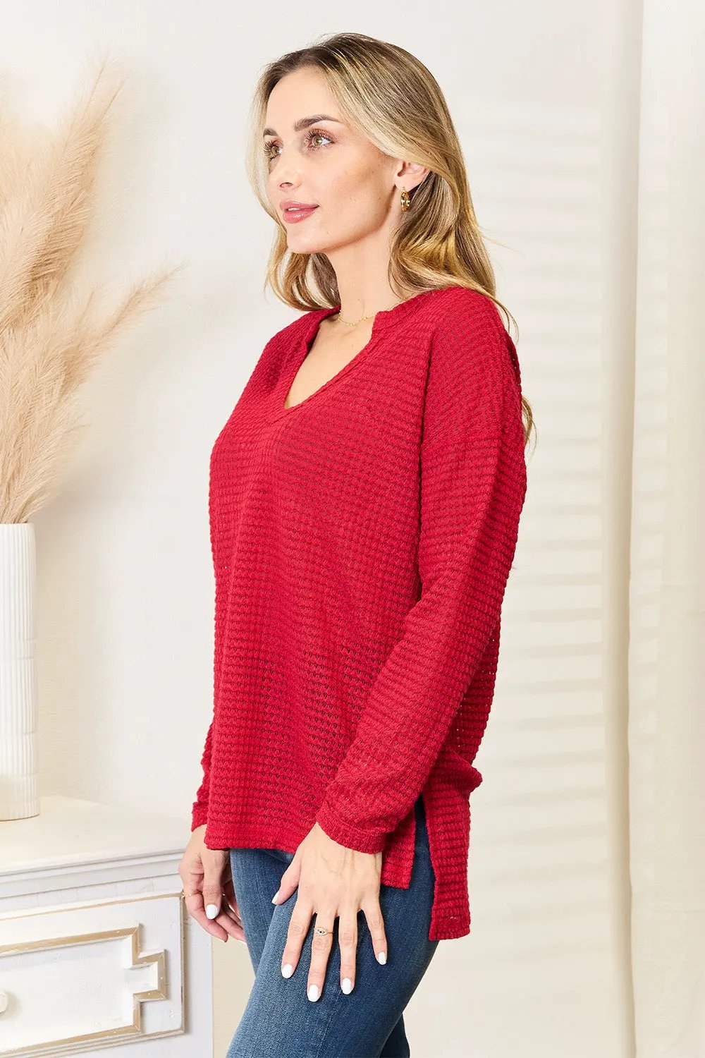 Culture Code Full Size Wide Notch Relax Top by Culture Code