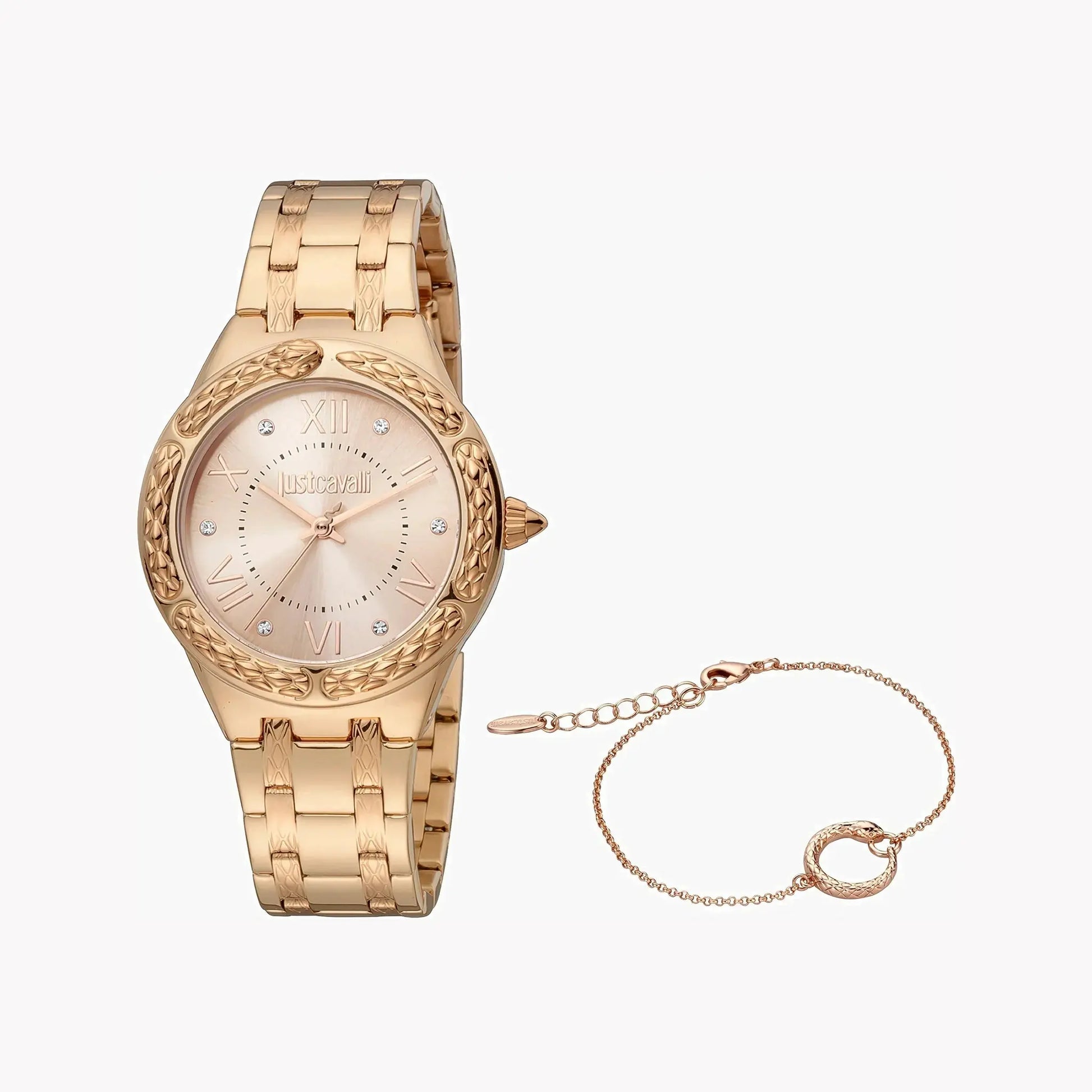 Just Cavalli Women's Rose Gold Watch, Elegant Dial | Jc1l200m0075 by JUST CAVALLI