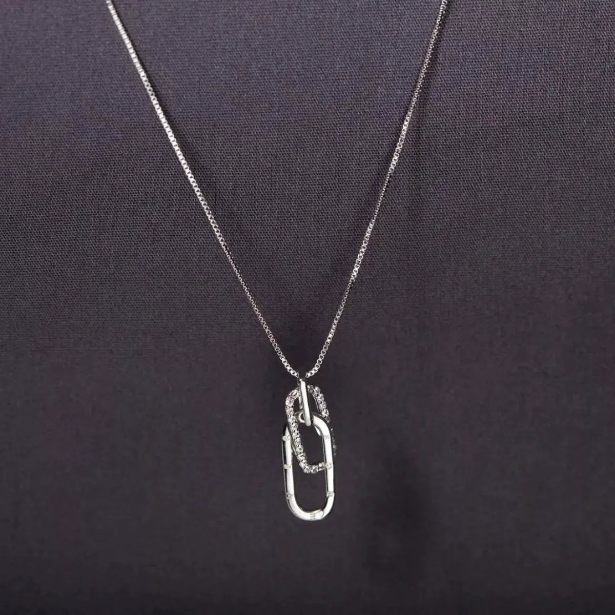 925 Sterling Silver Pendant Necklace by Partner Label
