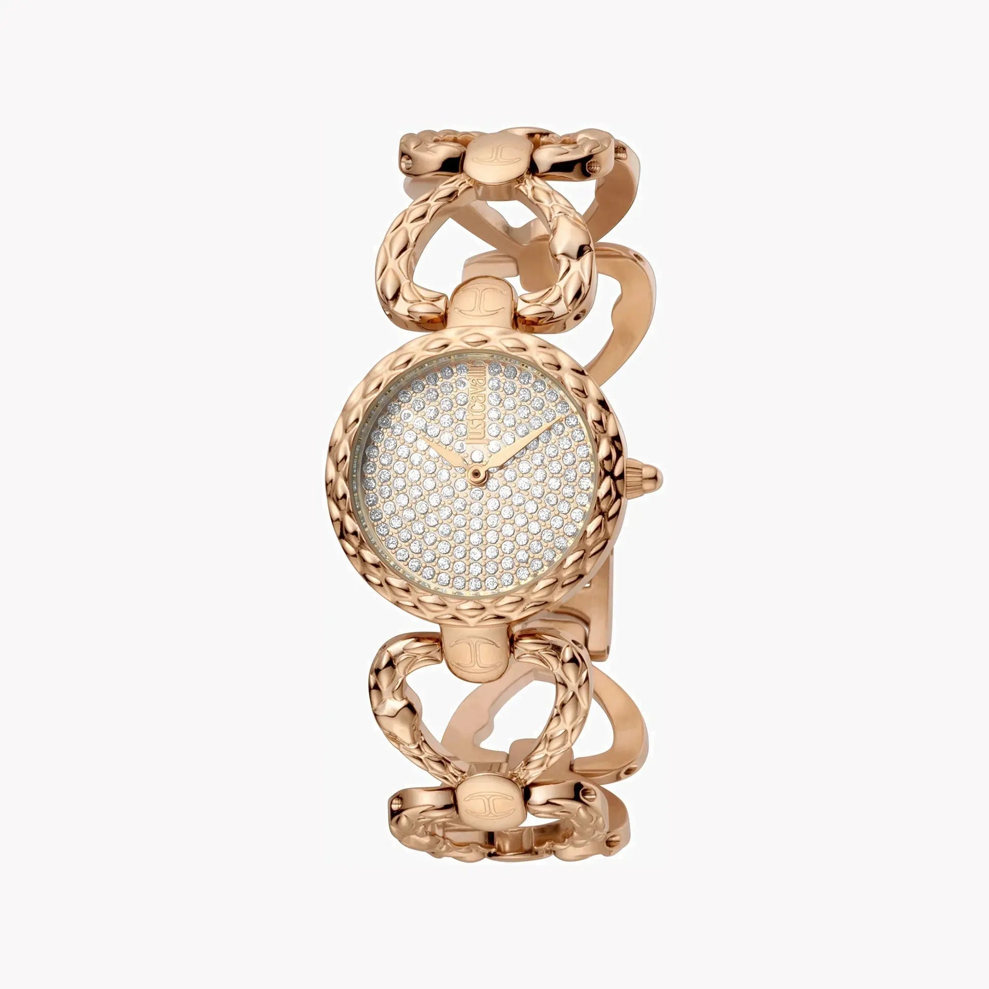 Just Cavalli Women's Rose Gold Watch, Silver Dial | Jc1l132m0085 by JUST CAVALLI