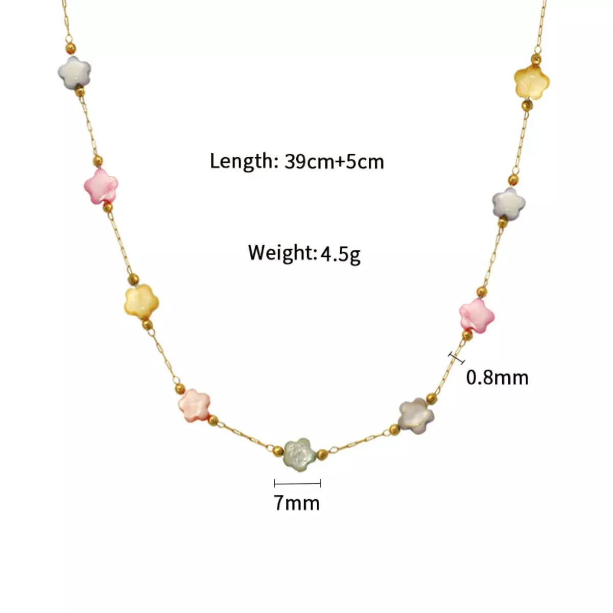 18K Gold-Plated Star Charm Necklace by Partner Labels