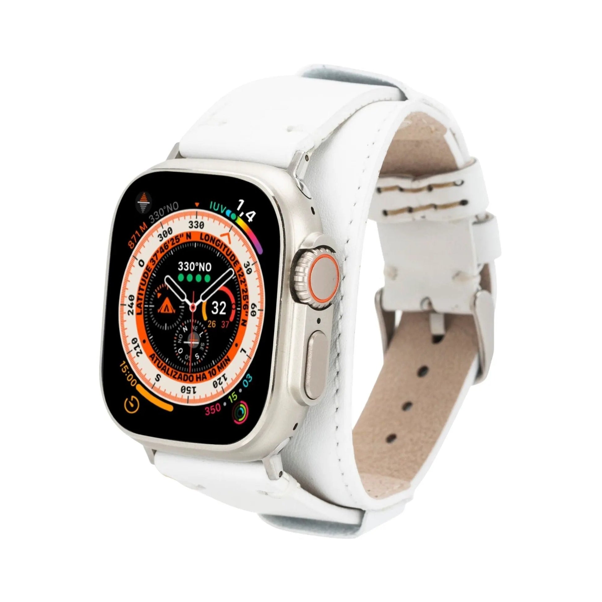 Fort Cuff Leather Bands for Apple Watch 9, Ultra 2 & SE by TORONATA