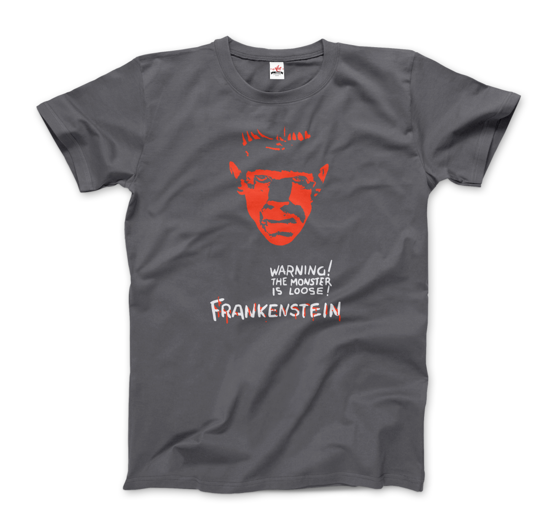 Frankenstein 30s Sci-Fi Horror movie t-shirt by Art-O-Rama Shop