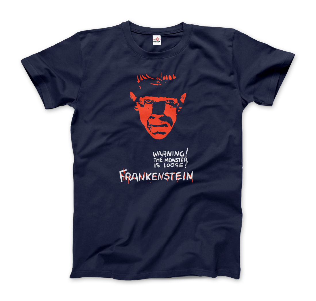 Frankenstein 30s Sci-Fi Horror movie t-shirt by Art-O-Rama Shop