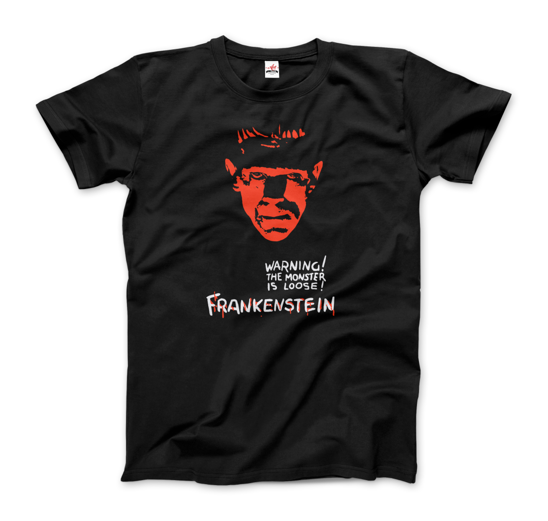 Frankenstein 30s Sci-Fi Horror movie t-shirt by Art-O-Rama Shop