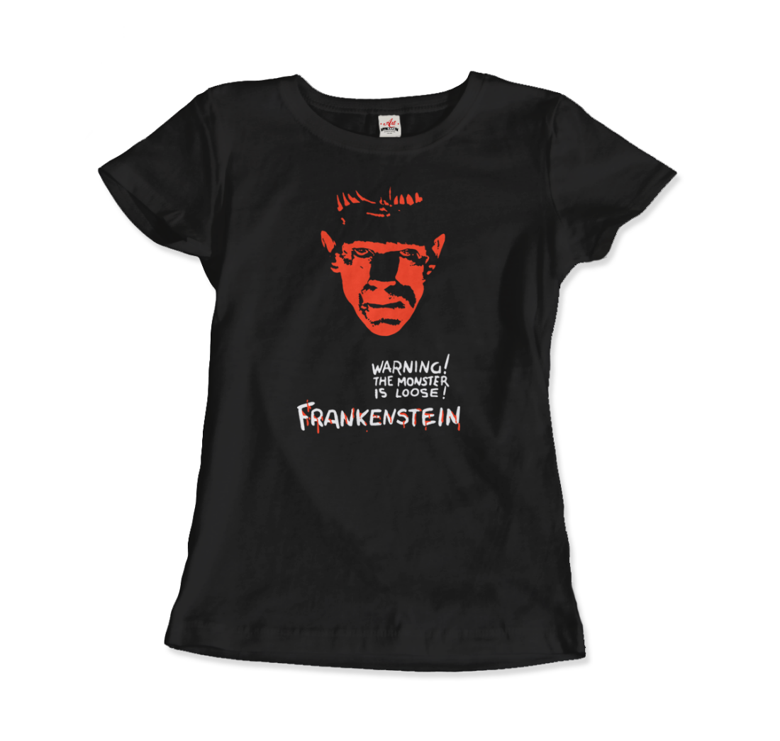 Frankenstein 30s Sci-Fi Horror movie t-shirt by Art-O-Rama Shop