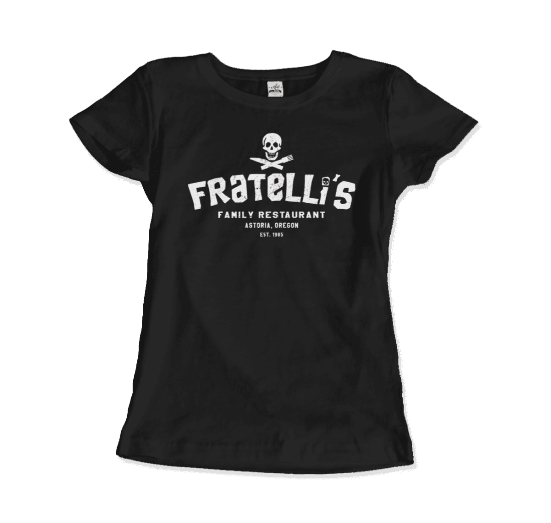 Fratelli's Family Restaurant Goonies t-shirt by Art-O-Rama Shop