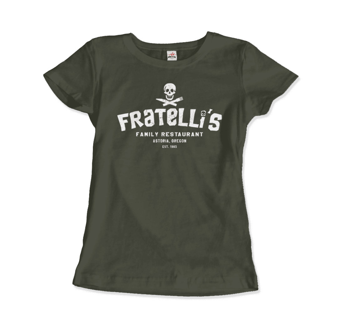 Fratelli's Family Restaurant Goonies t-shirt by Art-O-Rama Shop