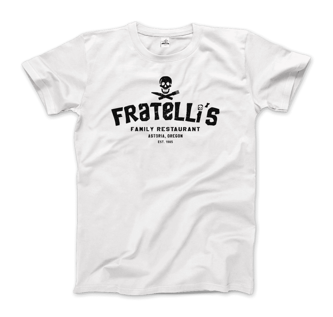 Fratelli's Family Restaurant Goonies t-shirt by Art-O-Rama Shop