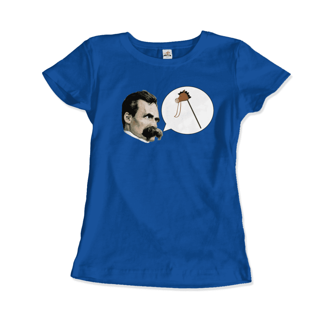 Friedrich Nietzche Turin Horse Comic Style t-shirt by Art-O-Rama Shop