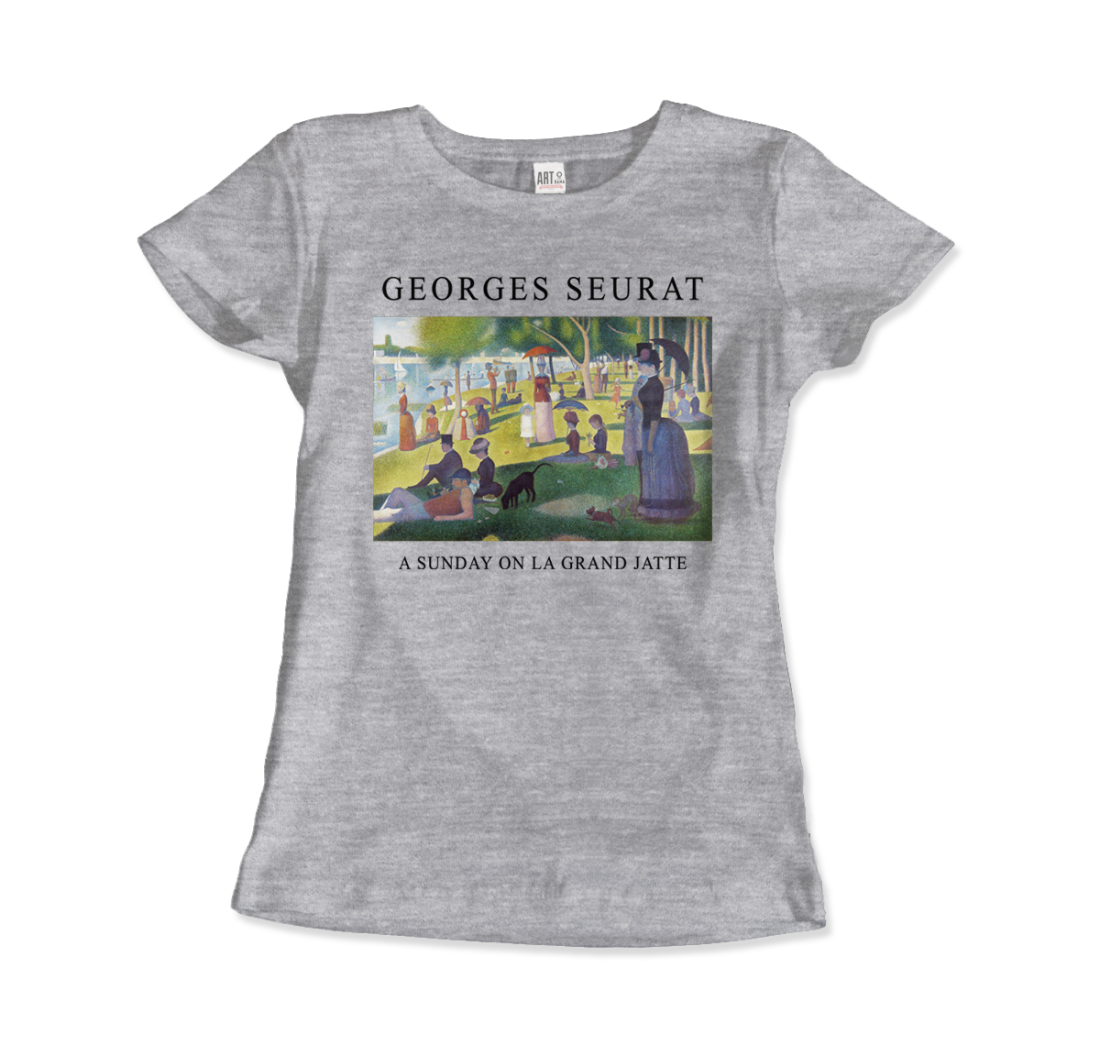 Georges Seurat Sunday on La Grand Jatte art t-shirt by Art-O-Rama Shop