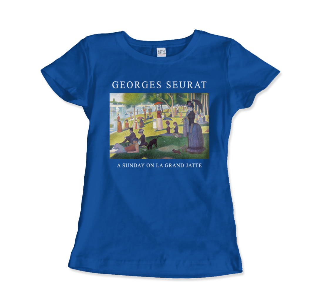 Georges Seurat Sunday on La Grand Jatte art t-shirt by Art-O-Rama Shop