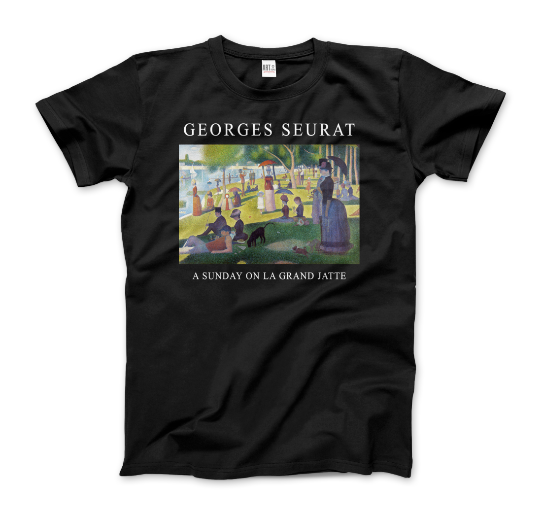 Georges Seurat Sunday on La Grand Jatte art t-shirt by Art-O-Rama Shop