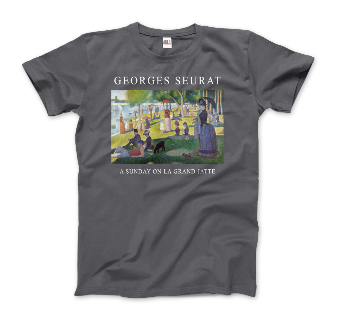 Georges Seurat Sunday on La Grand Jatte art t-shirt by Art-O-Rama Shop
