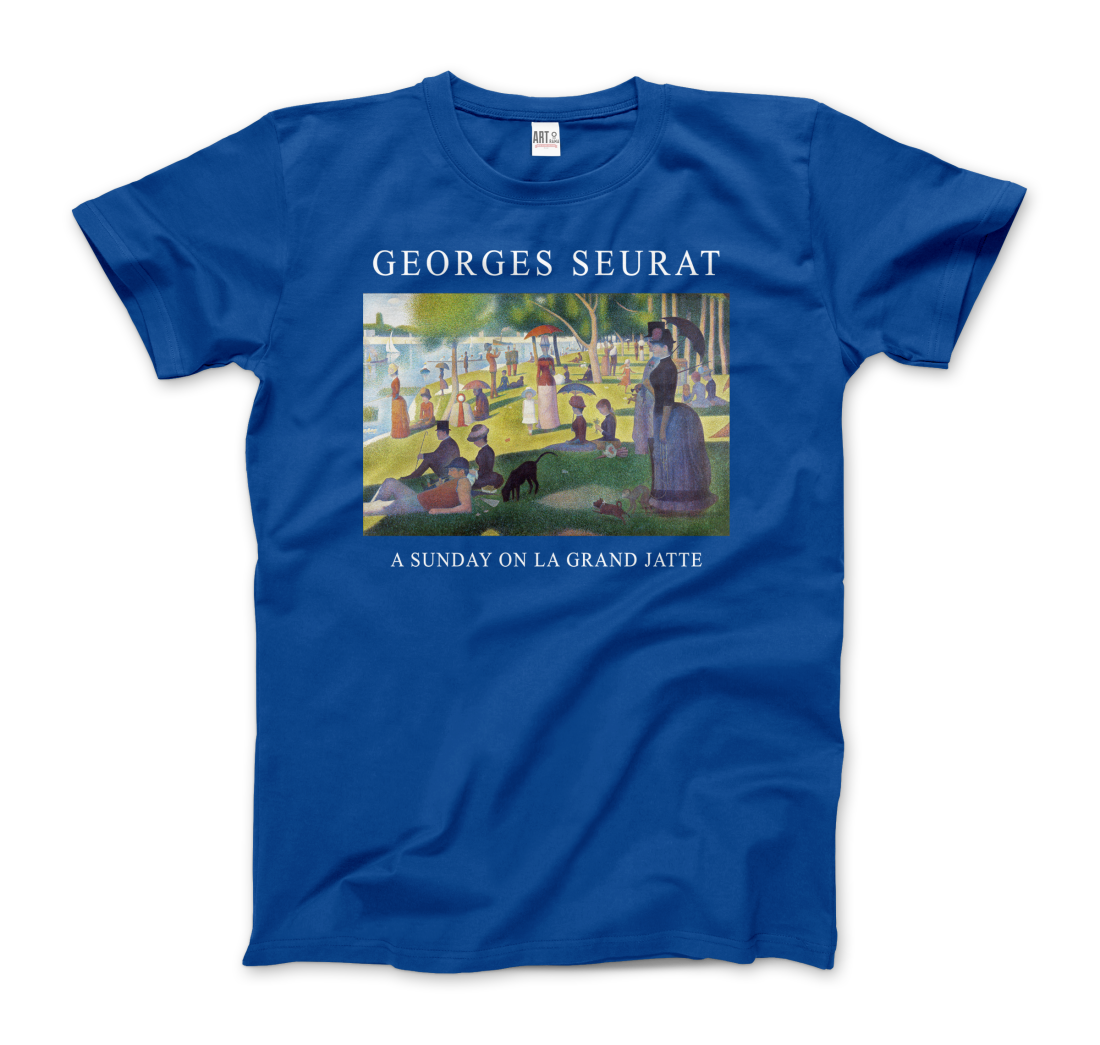 Georges Seurat Sunday on La Grand Jatte art t-shirt by Art-O-Rama Shop
