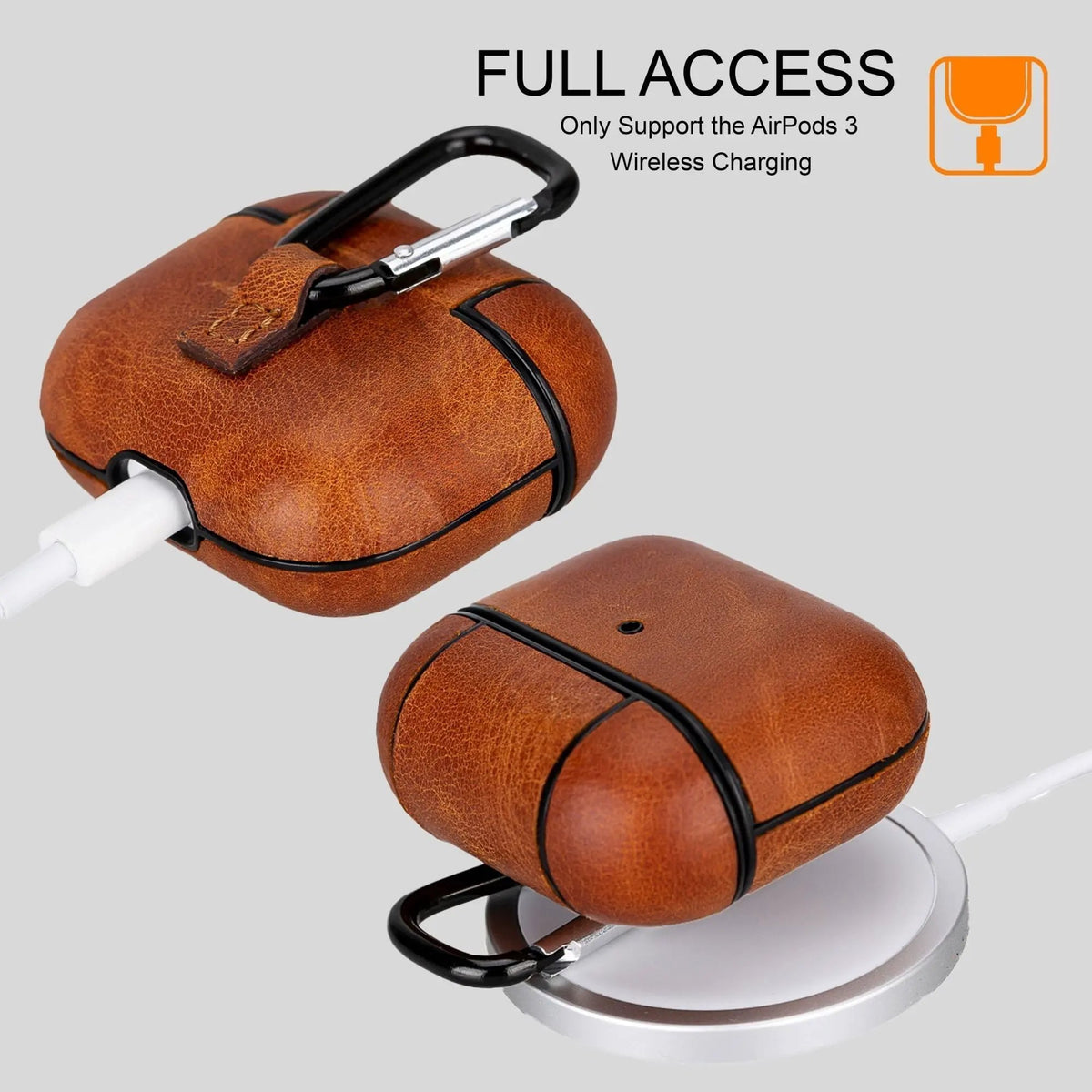Gillette Leather Case for AirPods 3 by TORONATA