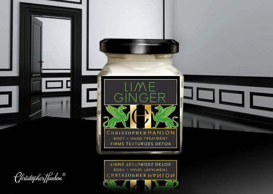 LIME + WHITE GINGER. BODY + HAND TREATMENT by CHRISTOPHER HANLON®