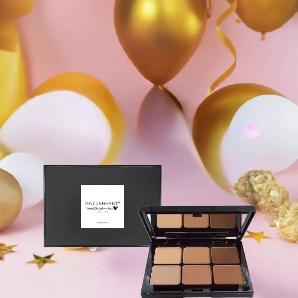Eyeshadow Palette - Caramel Kiss by Maiden-Art