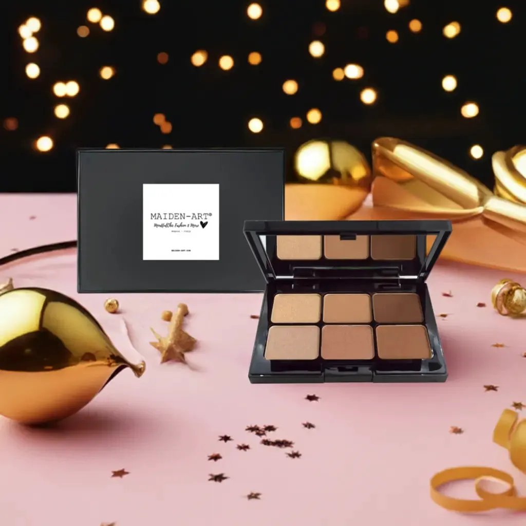 Eyeshadow Palette - Caramel Kiss by Maiden-Art