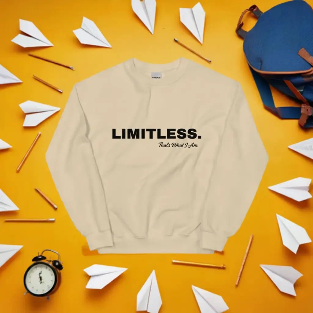 LIMITLESS Unisex Sweatshirt by Maiden-Art