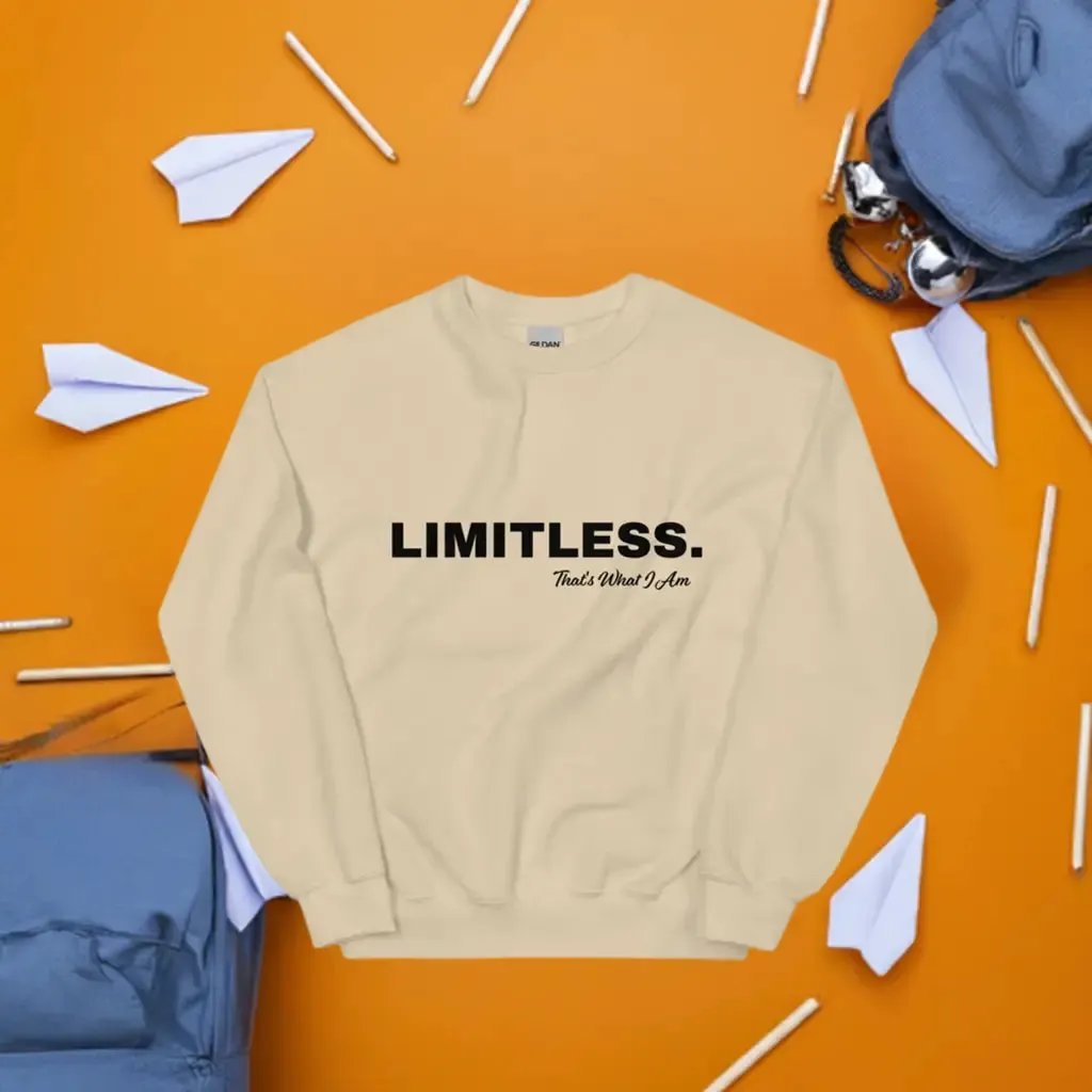 LIMITLESS Unisex Sweatshirt by Maiden-Art