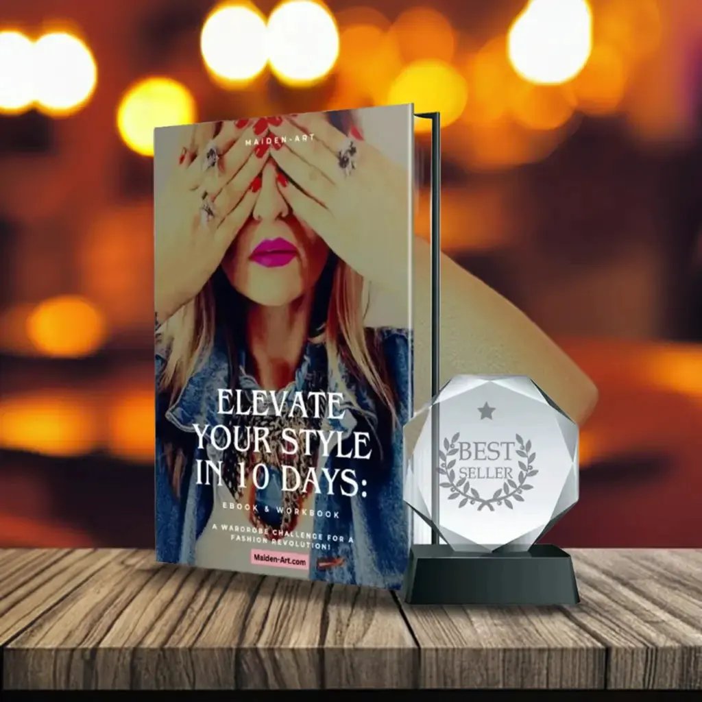Elevate Your Style in 10 Days - A Wardrobe Challenge for a Fashion Revolution - EBOOK -personal style guide by MAIDEN-ART
