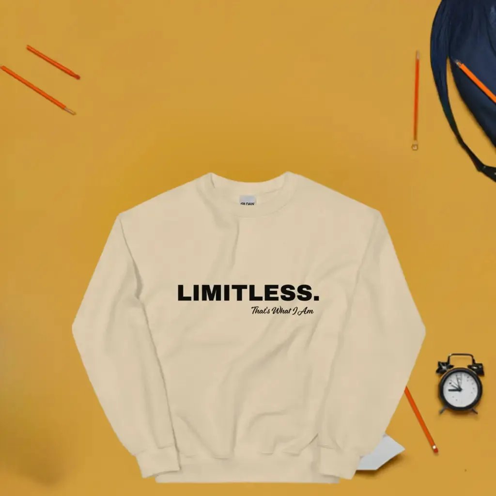 LIMITLESS Unisex Sweatshirt by Maiden-Art