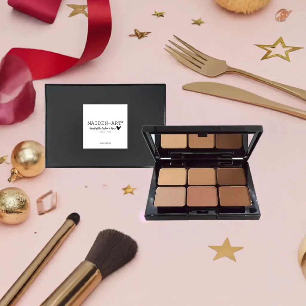 Eyeshadow Palette - Caramel Kiss by Maiden-Art