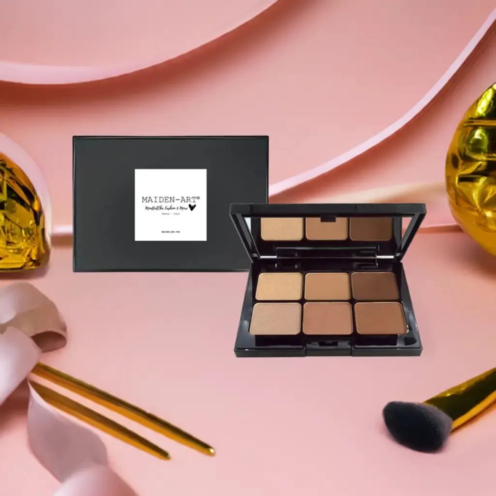 Eyeshadow Palette - Caramel Kiss by Maiden-Art