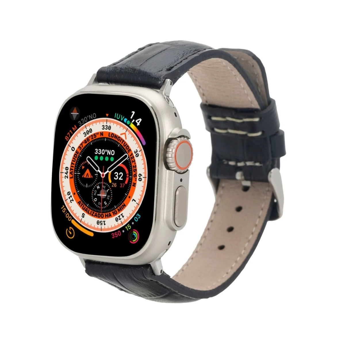 Guernsey Leather Bands for Apple Watch 9, Ultra 2 & SE by TORONATA